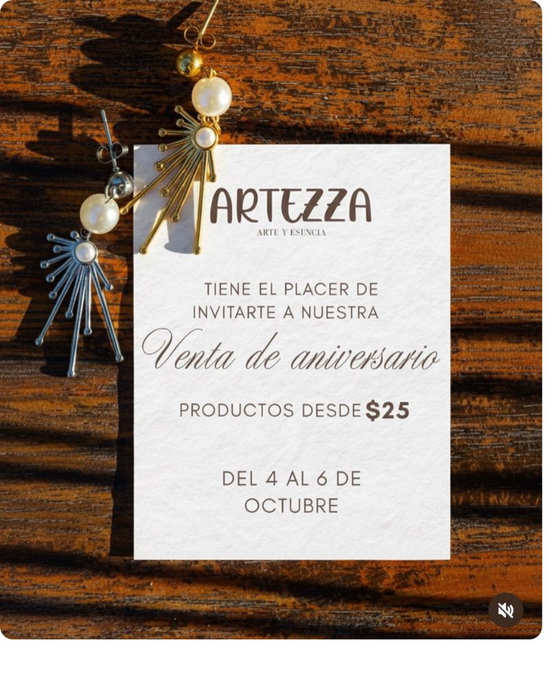 Pieza gráfica de Artezza