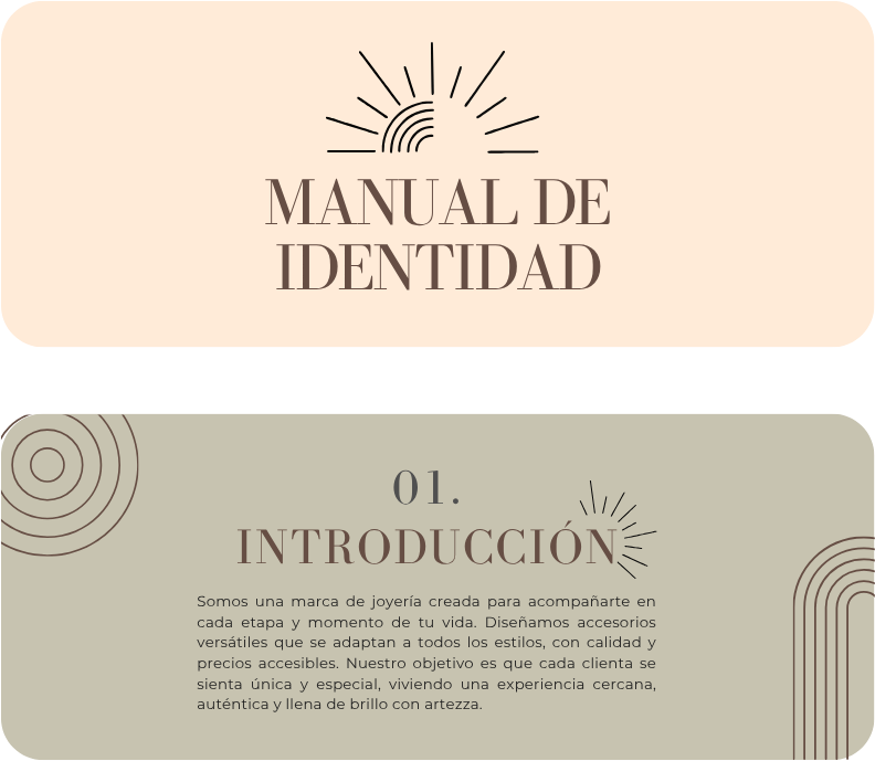 Identidad visual de Artezza