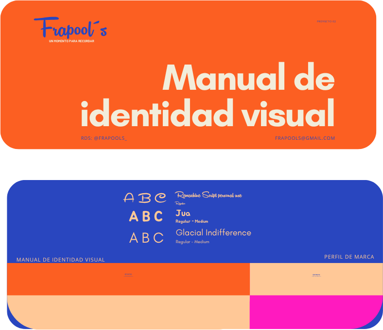 Identidad visual de Frapool's