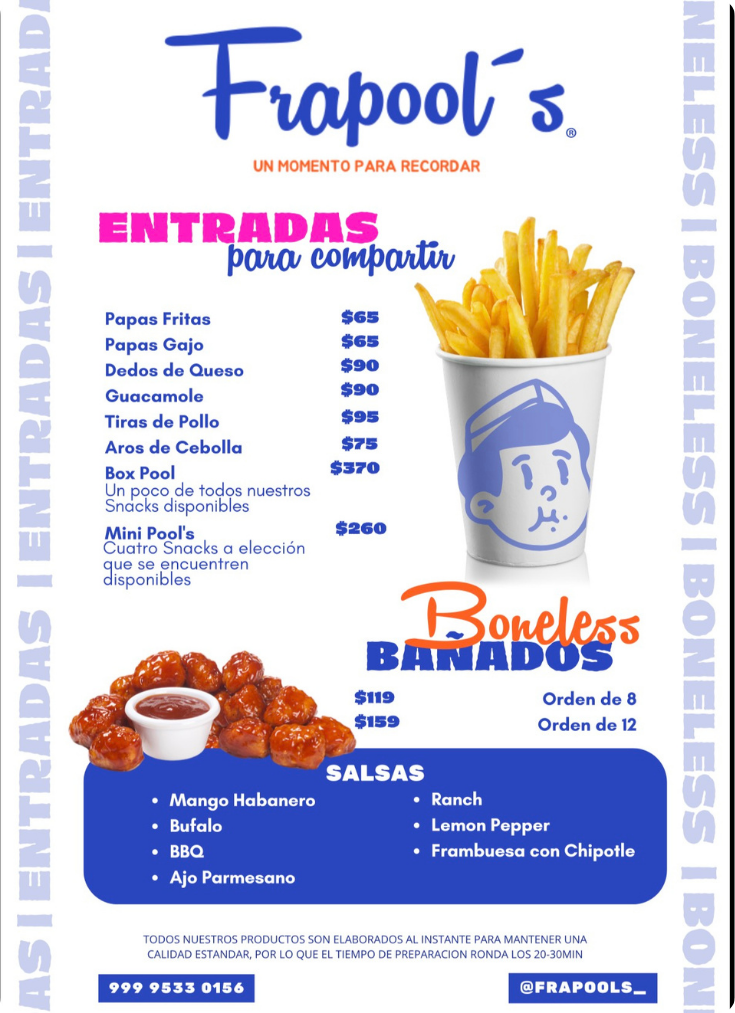 Identidad visual de Frapool's