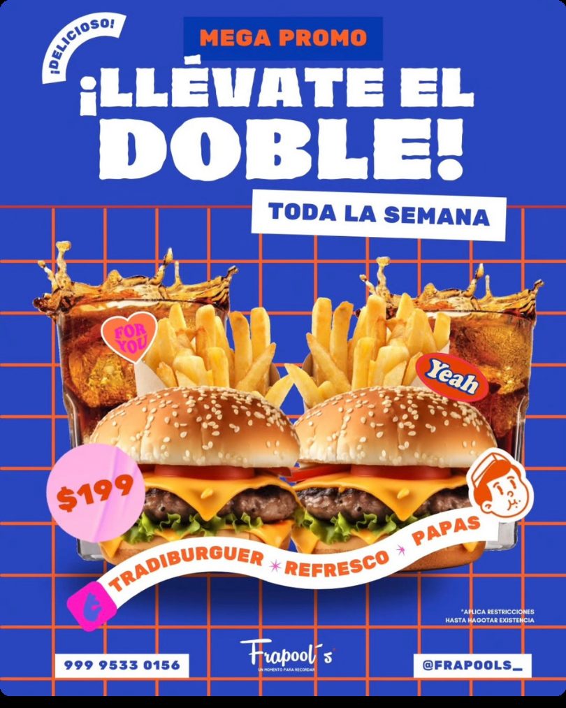 Pieza gráfica de Frapool's