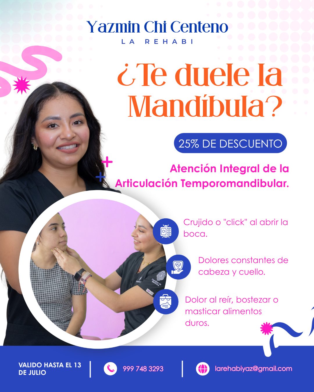 Pieza gráfica de La Rehabi